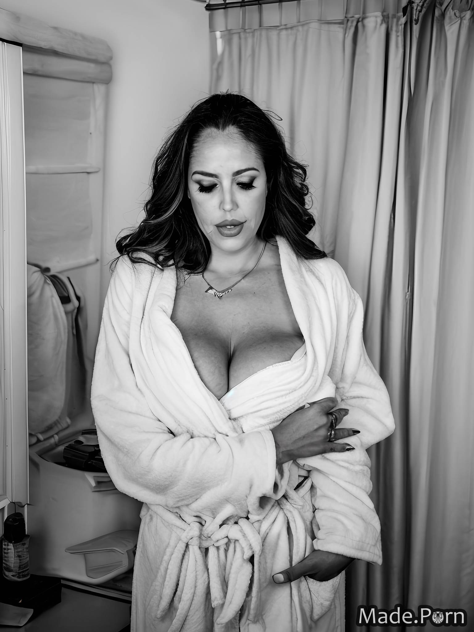 photo flashing tits cuban slutty gigantic boobs bathrobe perfect body